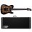ESP LTD TE-1000 EverTune Guitar Charcoal Burst + Case NEW