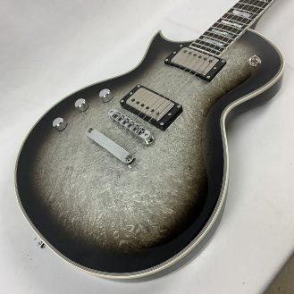 ESP Eclipse Custom Silver Liquid Metal Burst Guitar LEFT HANDED