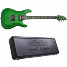Schecter Kenny Hickey C-1 EX S Steele Green Guitar + Case
