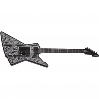 Schecter E-1 FR Przym Palladium Electric Guitar Gloss Black
