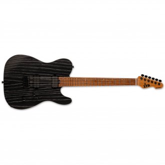 ESP LTD TE-1000 Black Blast Electric Guitar NEW