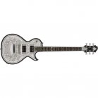 Zemaitis Casimere C24MF-2 Black BK Metal Front Guitar + Gig Bag