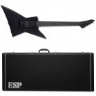 ESP LTD EX-7 Baritone Black Metal 7-String Black Satin +Case NEW