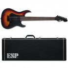 ESP LTD SN-1007HT Baritone 7-String Gtr Fireblast + Case B-STOCK