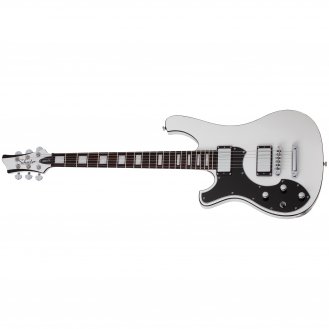 Schecter Stargazer-6 LH Left-HandGuitar Gloss White + Bag NEW