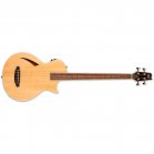 ESP LTD TL-4 Thinline Natural Acoustic-Electric Bass Guitar