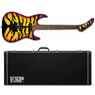 ESP George Lynch FR Sunburst Tiger Graphic STG w/ Hardshell Case