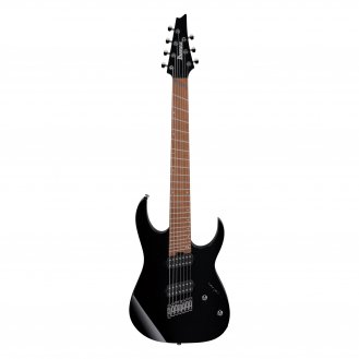 Ibanez RGMS7 Multi-Scale 7-String Electric Guitar Black B-STOCK