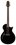ESP LTD TL-6 Black BLK Thinline Acoustic-Electric Guitar B-Stock