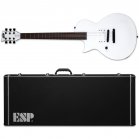 ESP LTD EC Arctic Metal LH Snow White Satin Left-Handed + Case