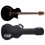 ESP LTD TL-6 Black Thinline Acoustic-Electric Guitar + ESP Case