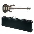 Ibanez BTB605 Transparent Gray Flat 5-String Bass + Case New