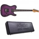 Schecter PT Pro Trans Purple Burst Electric Guitar + Case