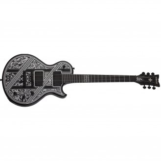 Schecter Solo-II Przym Palladium Guitar Gloss Black NEW