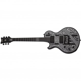 Schecter Solo-II Left Hand Przym Palladium Gloss Black NEW