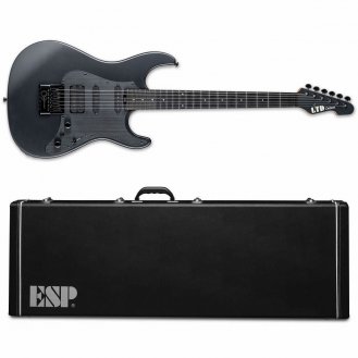 ESP LTD SN-1000 EVERTUNE ET Charcoal Metallic Satin CHMS + Case