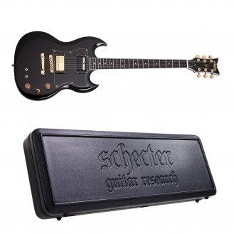 Schecter ZV-H6LLYW66D-S Zacky Vengeance Gloss Black + Case NEW