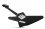 Schecter E-1 FR Przym Palladium Guitar Gloss Black + Case NEW