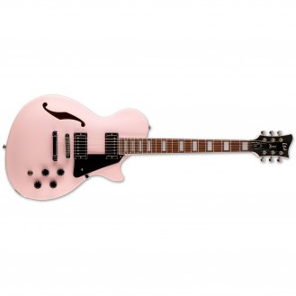 ESP LTD Xtone PS-1 Pearl Pink Semi-Hollow Electric B-Stock