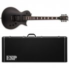ESP LTD EC-1000FR Black Satin Electric Guitar + Case - Free Bag