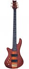 Schecter Stiletto Studio-5 Honey Satin HSN LH Left Handed