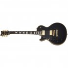 Schecter Solo-II Custom LH Aged Black Satin Left-Handed Guitar