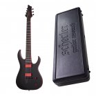 Schecter Sunset-6 Red Dawn 7-String Gloss Black + Case B-STOCK
