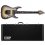 ESP E-II Horizon FR QM Black Natural Burst Guitar + Case B-Stock