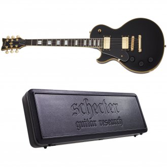 Schecter Solo-II Custom LH Aged Black Satin Left-Handed + Case