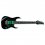 Ibanez Premium UV70P Black Green BK Steve Vai 7-String + Case
