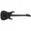ESP LTD M-1000 Multi-Scale See Thru Black Satin Guitar B-Stock