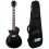 ESP LTD EC-201 LH Left-Handed Guitar Black Satin + Bag B-Stock