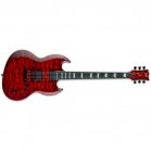 ESP LTD Viper-1000 QM Tiger Eye Sunburst Electric Guitar