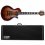 ESP E-II Eclipse Guitar Tiger Eye Sunburst QM + Case BRAND NEW