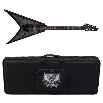 Dean Vengeance Select Floyd Fluence Charcoal Burst + Case NEW