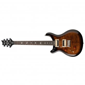 PRS SE Custom 24 Lefty Guitar Black Gold Sunburst + PRS Gig Bag