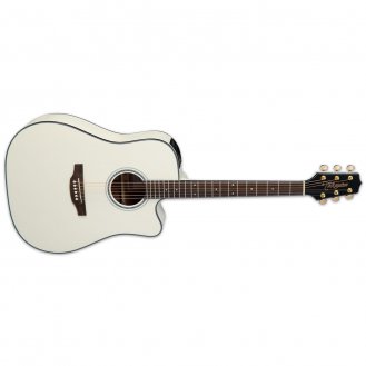 Takamine GD37CE PW Pearl White Acoustic Guitar GD37CEPW NEW