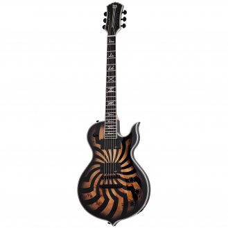 Wylde Audio Odin Grail Buzzsaw Charcoal Burst Guitar B-STOCK