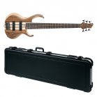 Ibanez BTB746 6-String Bass Natural Low Gloss + Case BTB 746 NTL