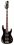 ESP LTD Surveyor-5 Electric Bass Rosewood - Black