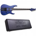 Schecter Banshee GT FR Satin Trans Blue Electric Guitar + Case