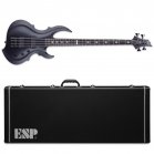 ESP Tom Araya FRX Black Satin Electric Bass + Hard Case