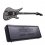 Schecter Avenger FR Przym Palladium Guitar Gloss Black +Case NEW