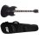 ESP LTD Viper-400 Baritone Black Satin Electric Guitar + TKL Bag