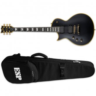 ESP LTD EC-1000 LH Vintage Black Left-Handed B-Stock + Gig Bag