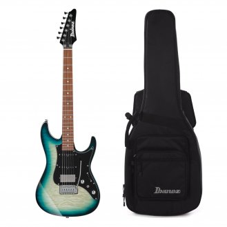 Ibanez AZ24P1QM Premium Electric Guitar Deep Ocean Blonde NEW