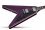 Schecter V-1 Custom Trans Purple TPB Electric Guitar - NEW
