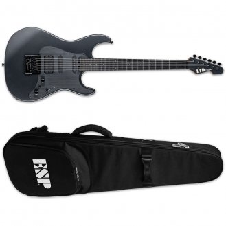 ESP LTD SN-1000 EVERTUNE ET Charcoal Metallic Satin CHMS + Bag