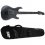 ESP LTD SN-1000 EVERTUNE ET Charcoal Metallic Satin CHMS + Bag