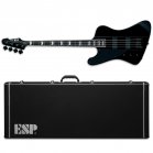 ESP LTD Phoenix-1004 LH Black left-Handed Electric Bass + Case